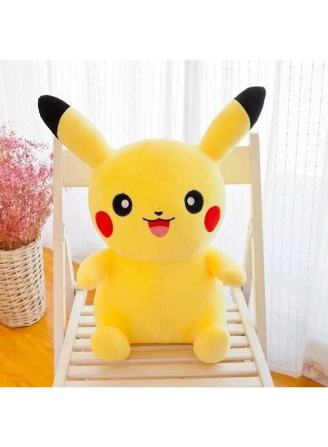 Cute 15 Inch Grab Doll Push Plush Toy Doll Wedding Throw Doll Customizable Doll-Color:Pikachu (45cm) - Image 1