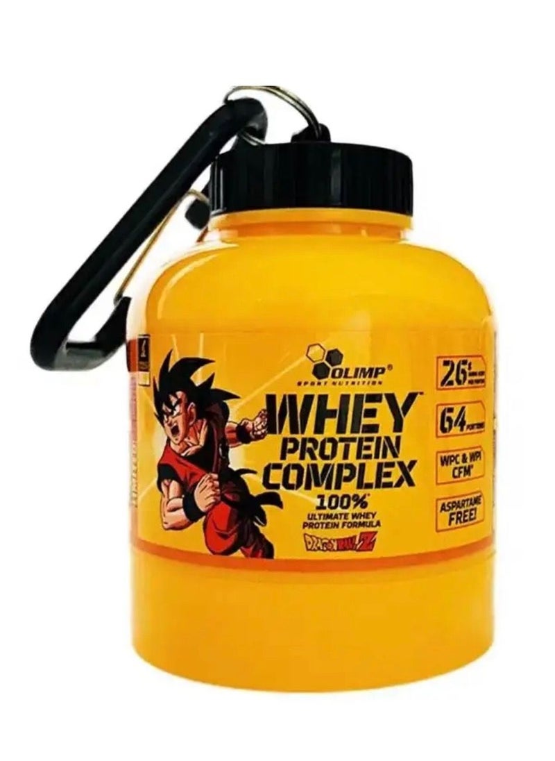 Olimp - Protein Funnel Portable Container Water Bottle Funnel Keychain (Yellow) - Image 1