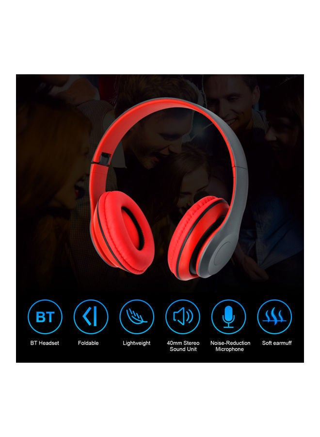 NIBEMINENT BT Sport Gaming Headset Over-Ear / On-Ear Wired Desktop Computer Headphone with Noise Reduction Microphone Stereo Earphone  - Image 4