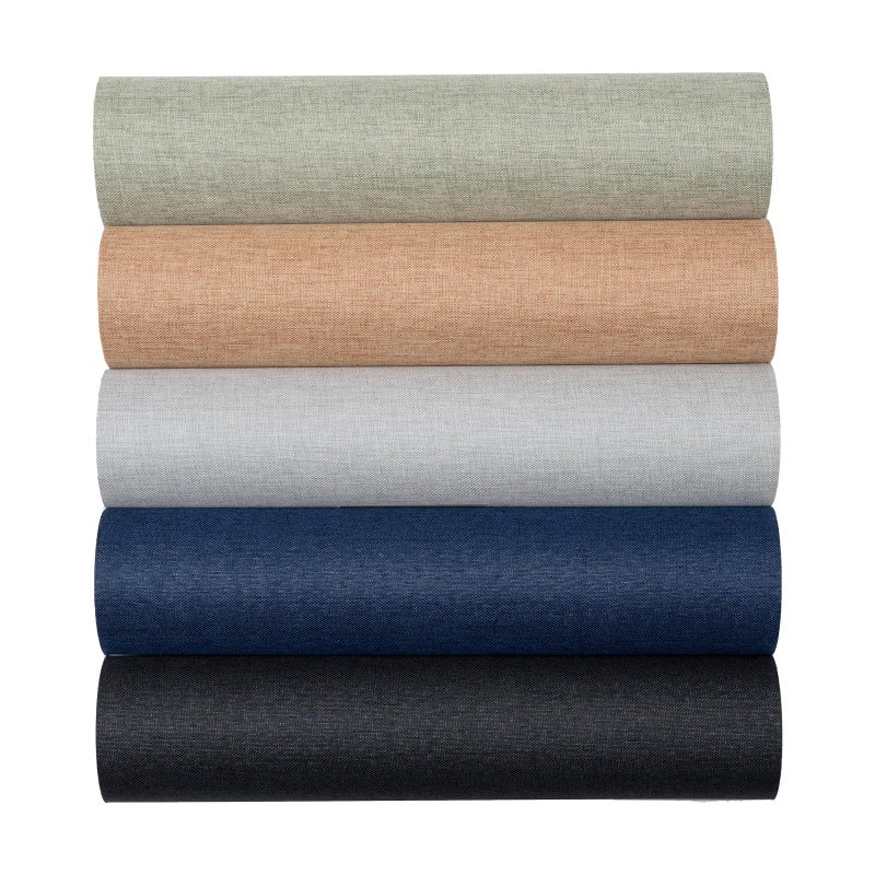 HHZZMIAO 10pcs Book Cloth,14â€x10â€,Fabric Surface and Paper Backed for Book Binding Fabric,5 Colors Bookbinding Cloth for DIY Book Cover,Bookbinding Paper (Style B) - Image 1