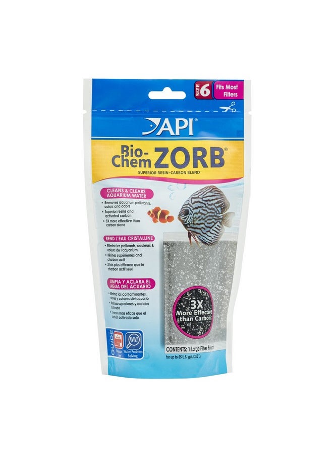 API API BIO-CHEM ZORB SIZE 6 Aquarium Canister Filter Filtration Pouch 1-Count Bag  - Image 1