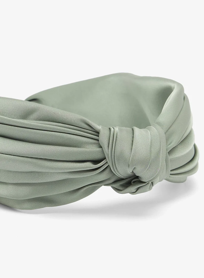 Khizana  Ruched Knot Detail Headband for Women | Best Price UAE