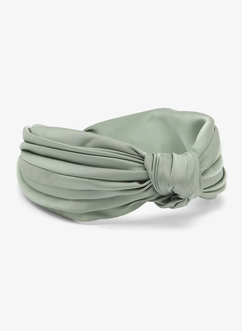 Khizana Ruched Knot Detail Headband