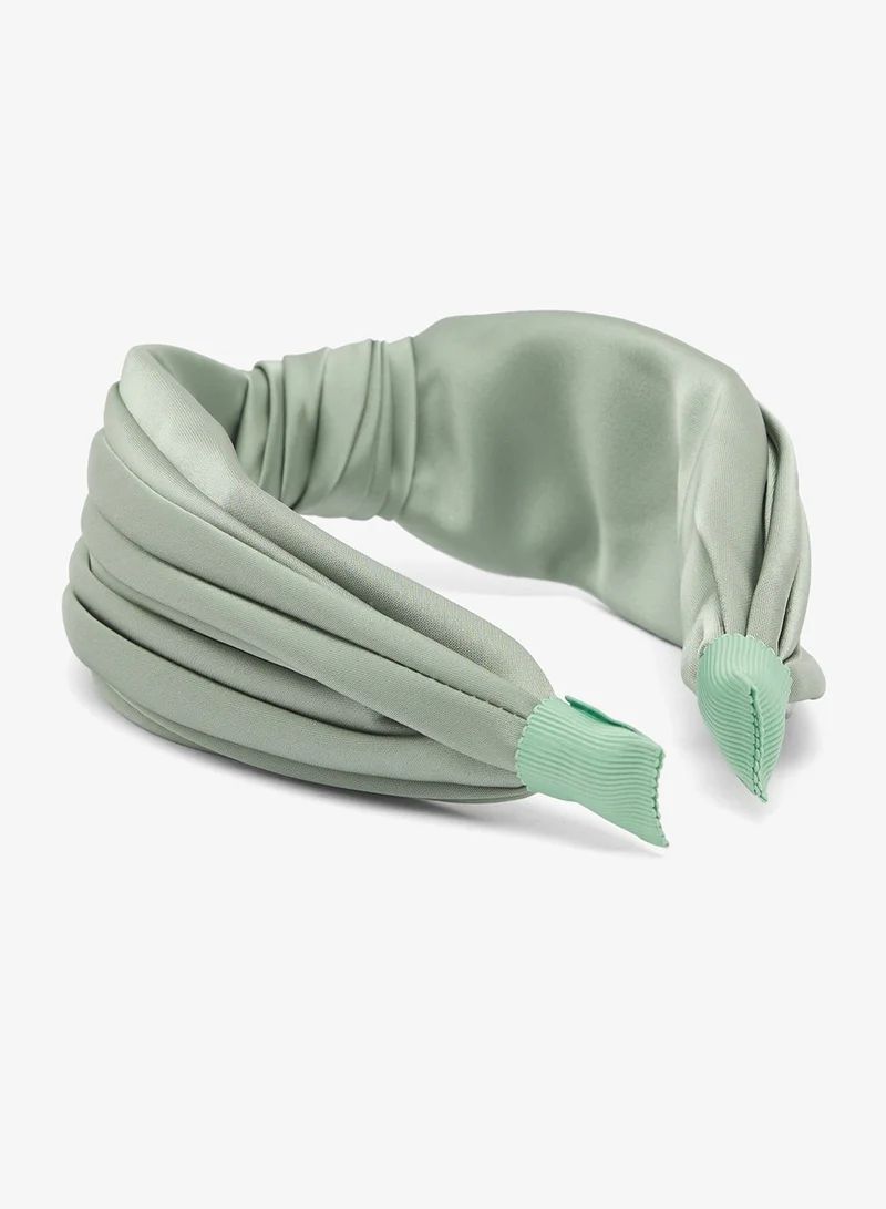 Khizana  Ruched Knot Detail Headband for Women | Best Price UAE