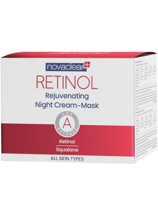 Novaclear Retinol Night Cream Mask – Anti-Aging Overnight Treatment 50 ML - Image 3
