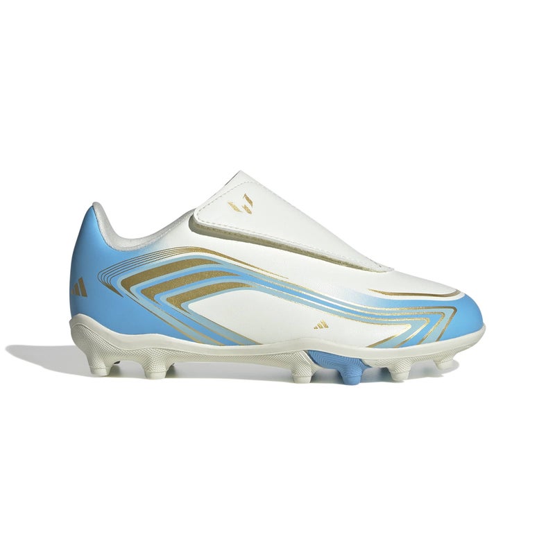 adidas F50 Messi Club Hook And Loop Firm Ground / Multi Ground Football Boots Kids - Image 1