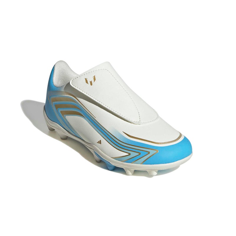 adidas F50 Messi Club Hook And Loop Firm Ground / Multi Ground Football Boots Kids - Image 5