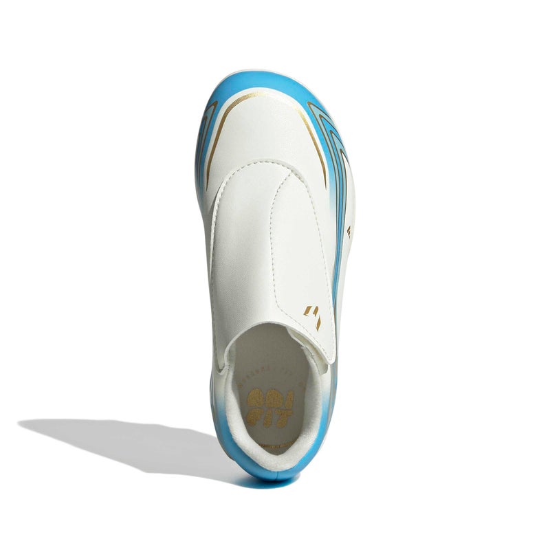 adidas F50 Messi Club Hook And Loop Firm Ground / Multi Ground Football Boots Kids - Image 2