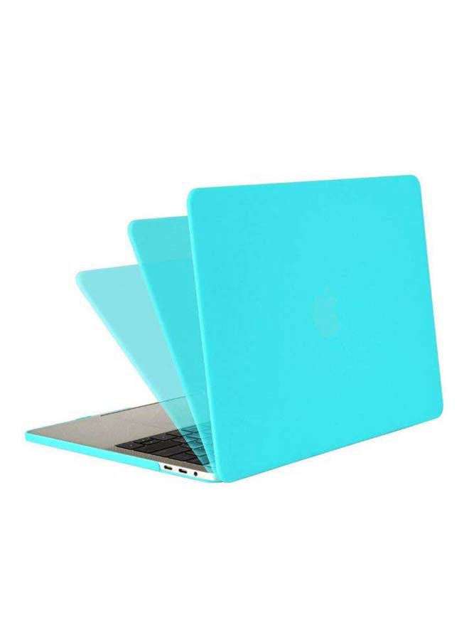 NIBEMINENT Hard Shell Case Cover For Apple MacBook Pro 15-Inch Turquoise  - Image 2