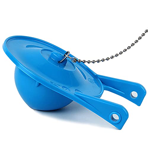 Uming Toilet Flapper Replacement kit 3 Inch for TOTO Toilet Tank Flapper Stopper Flap Plug 3'' Easy to Install w/Stainless Chain Rubber fit 3-inch Flush Valve for G-Max, THU499S, THU331S, THU175S & 2021BP - Image 1