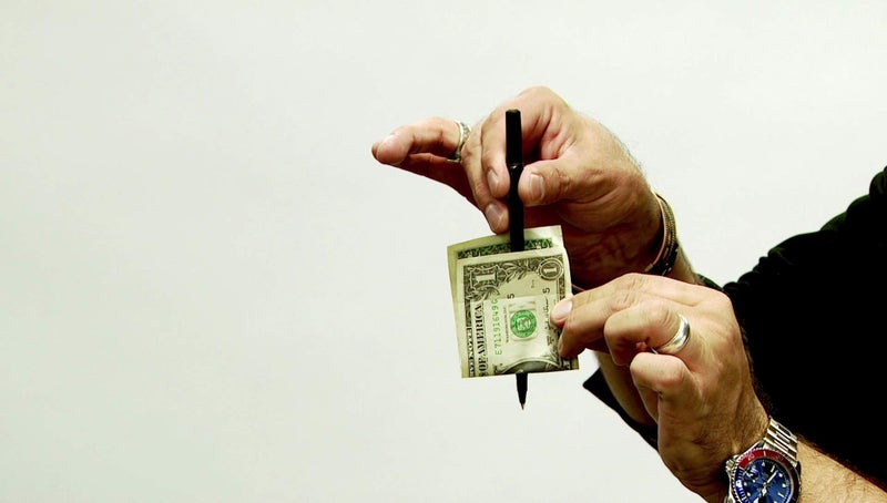 MAGIC MAKERS Magic Tricks Pen - The Original Pen Thru Bill Trick - Image 4