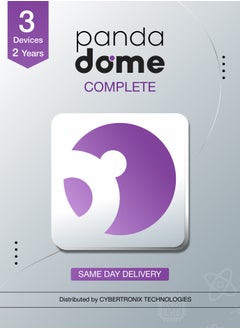 Panda Dome Complete | 3 Licenses 2 Years | Digital License | Same-Day Delivery