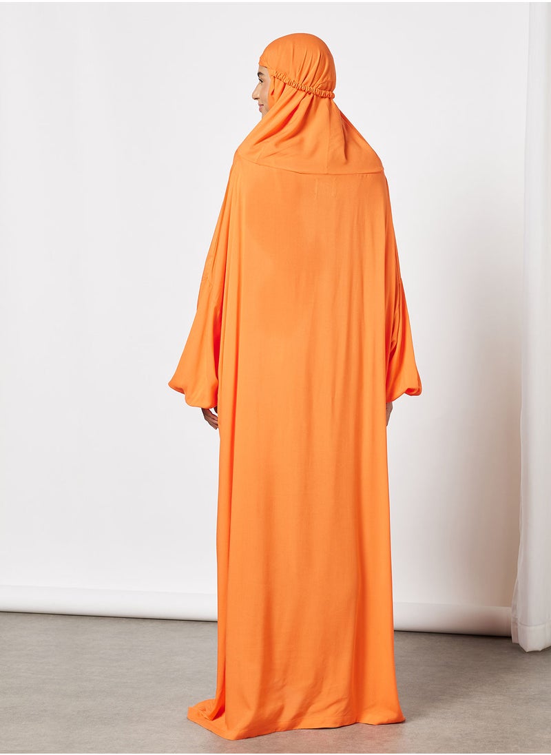 Hayat - Praying Dress With Attached Veil - Image 1