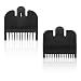 CHAR YONG Replacement for Wahl Professional 1 Guide Comb Attachment No1 18 30mm and Color Coded Clipper 12 116 15mm Black - Image 2