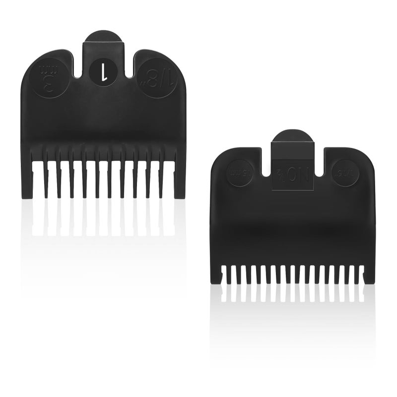 CHAR YONG Replacement for Wahl Professional 1 Guide Comb Attachment No1 18 30mm and Color Coded Clipper 12 116 15mm Black - Image 3