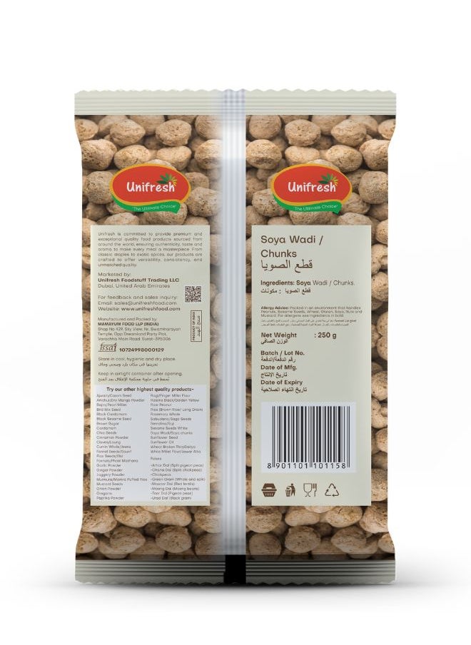 Unifresh - Soya Wadi Chunks Nuggets 250g - Image 1