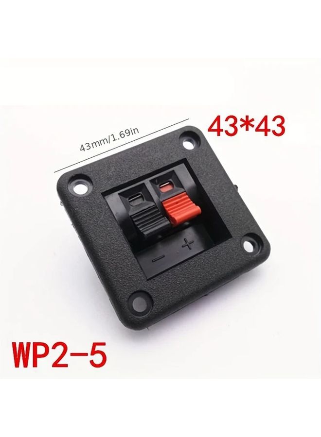 WP2 5 موديل دفع نوع مربع طرفيات السماعات موصلات 2 طريقة ذكر إلى أنثى - Image 2