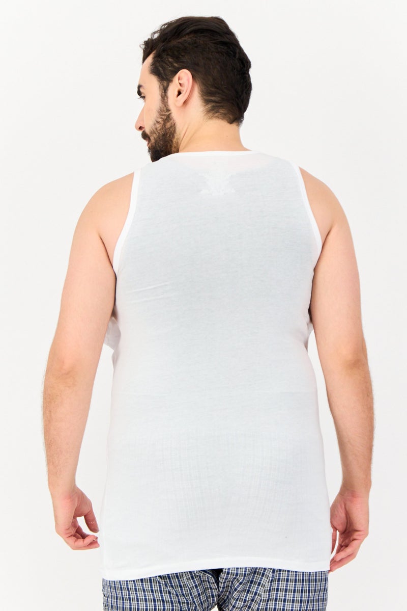 Tommy John Men 2 Pack Plain Undershirt, White - Image 2