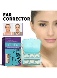 EELHOE 6 Pcs Cosmetic Discreet Protruding Ear Corrector - Corrective Ear Care Products for Ear Pinning, Corrected Waterproof Ear Patch  - Image 1