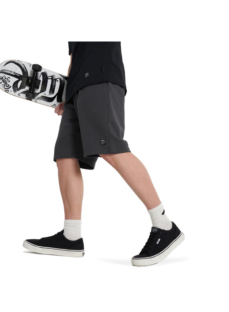 Termit شورتات رجالية رمادية داكنة EU 50، تيرميت، قماش قطن ناعم، قص مستقيم، 3 جيوب، مريحة لأنماط الحياة النشطة والارتداء اليومي - Image 1