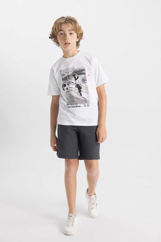 Boy Printed 2 Piece T-Shirt Shorts Set - pzsku/Z6ECDFD7C677FE354ACB5Z/45/1748351865/859e66fb-42ed-474d-88f5-7a7e4f505beb