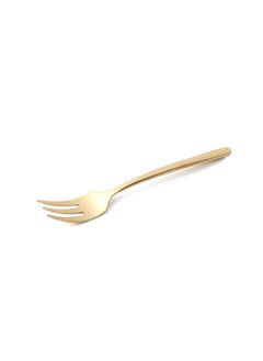 Life Smile 12pcs Cutlery Set, 18/10 Stainless Steel, Flatware Set, 12pcs Cake Fork, Shine Champagne Gold, for Home Kitchen, Mirror Polished - Dishwasher Safe  - Image 3