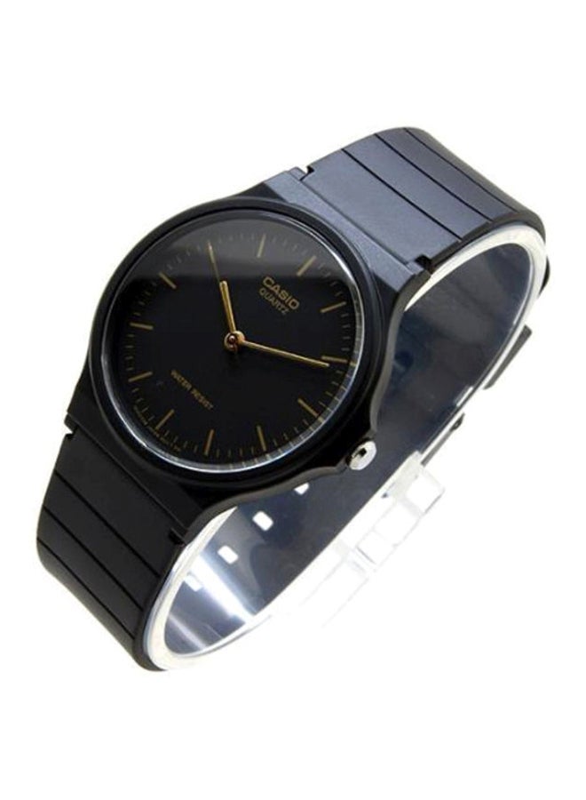 CASIO Men Resin Band Analog Wrist Watch MQ24-1E - 35 mm - Black - Image 4