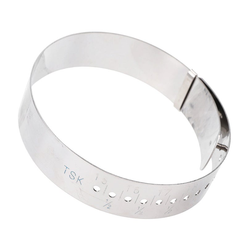 Bracelet Measuring Gauge Wrists Adjustable Sizing Tool 15~23cm Ring Adjuster Stainless Steel - Image 3
