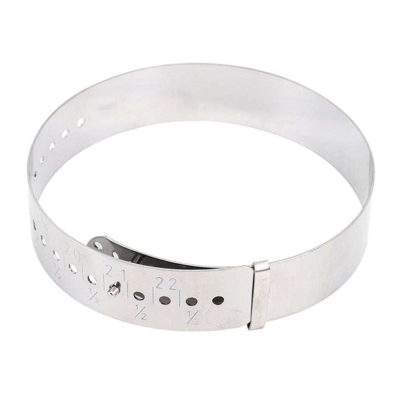 Bracelet Measuring Gauge Wrists Adjustable Sizing Tool 15~23cm Ring Adjuster Stainless Steel - Image 2