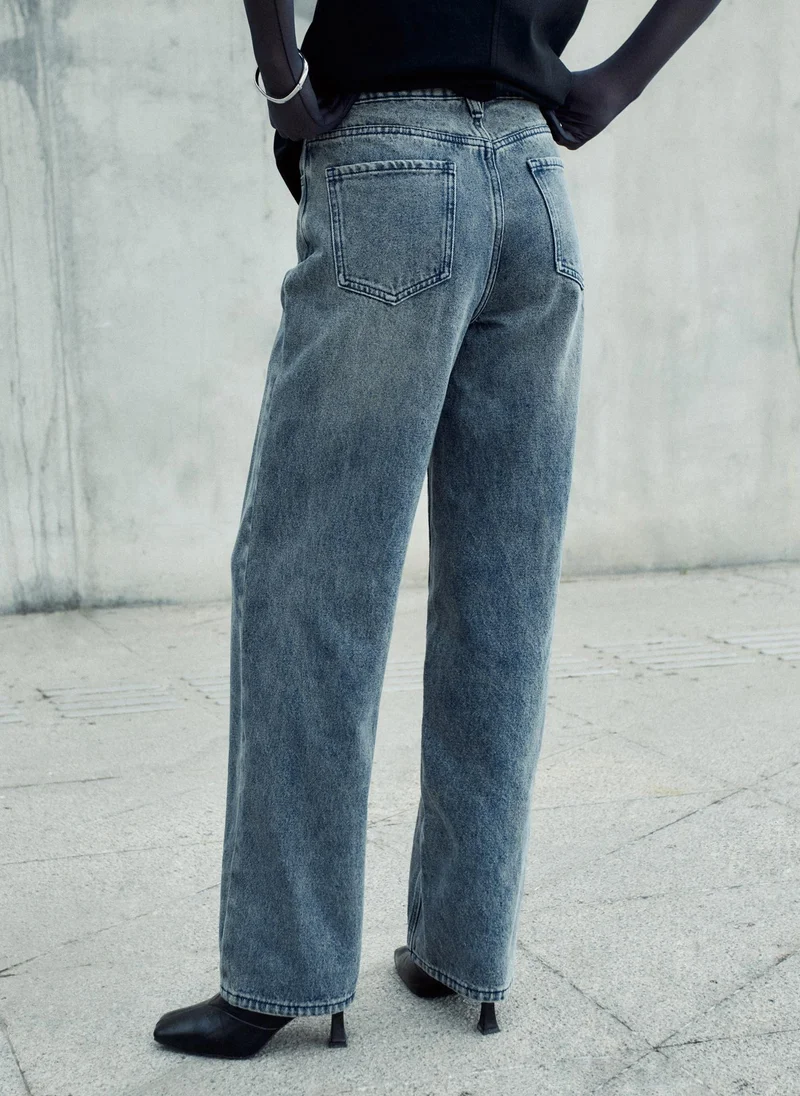 Lichi Loose mid-rise jeans