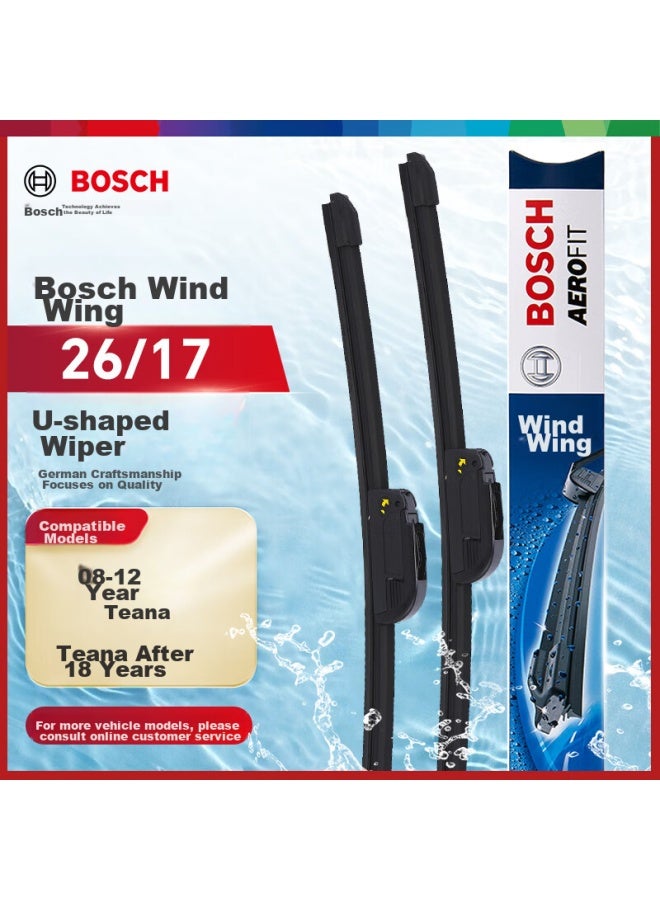 Bosch Windshield Wiper Blade, U-type 26/17 - Image 2