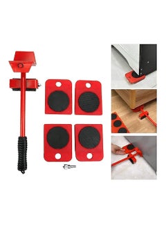 KHVIRJA KHVIRJA Heavy Duty Furniture Lifter Mover Tool Set Furniture Moving Roller Wheel Set for Washing Machines FridgeSofa Wardrobes Adjustable Height  - Image 3
