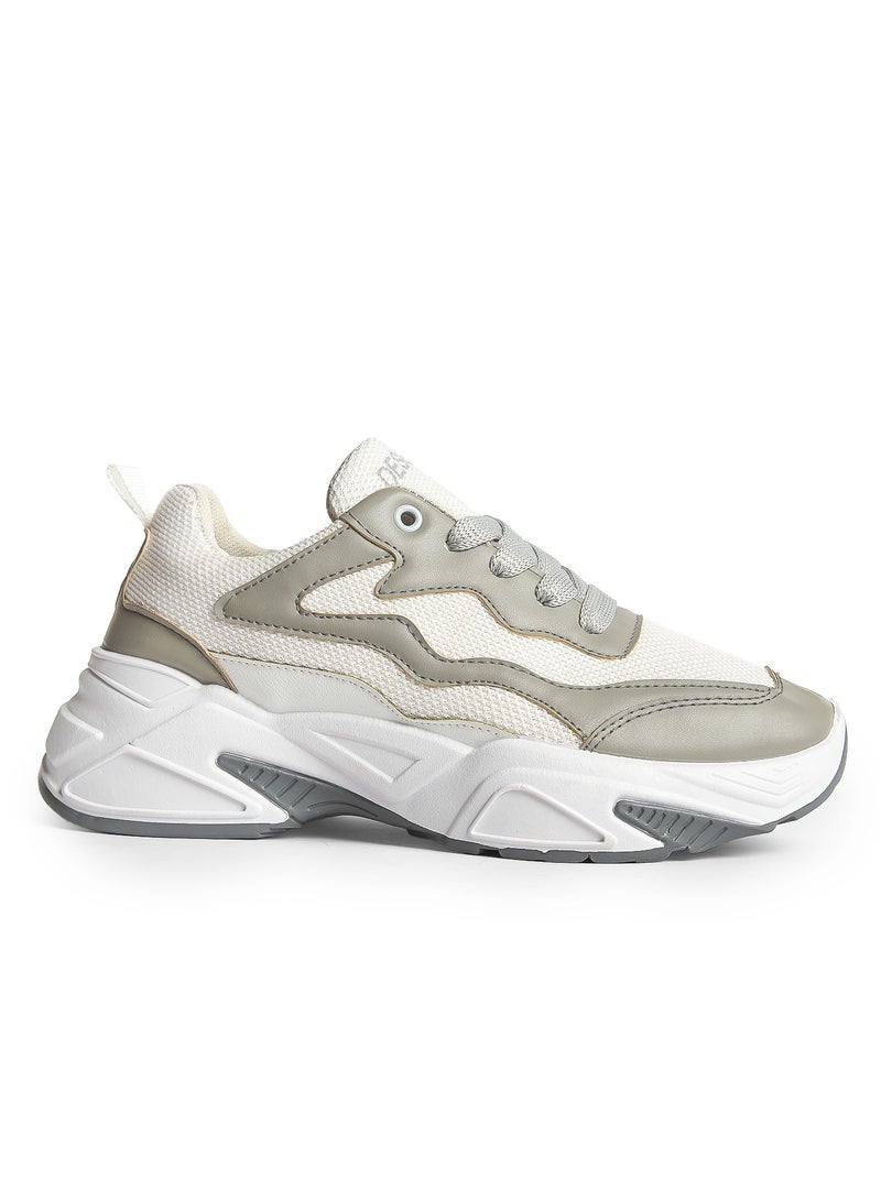 Desert Fashion chucky sole sneaker for women - Image 1