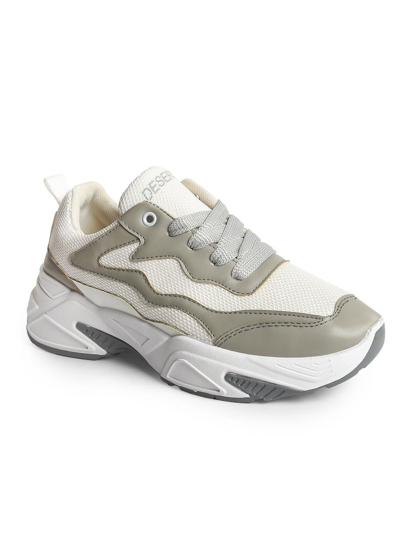 Desert Fashion chucky sole sneaker for women - Image 2