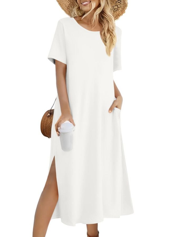 Tepveisoy Women's Fashion Summer Dresses Casual Beach Dresses One Piece Dress Slim Holiday Dress  - Image 1