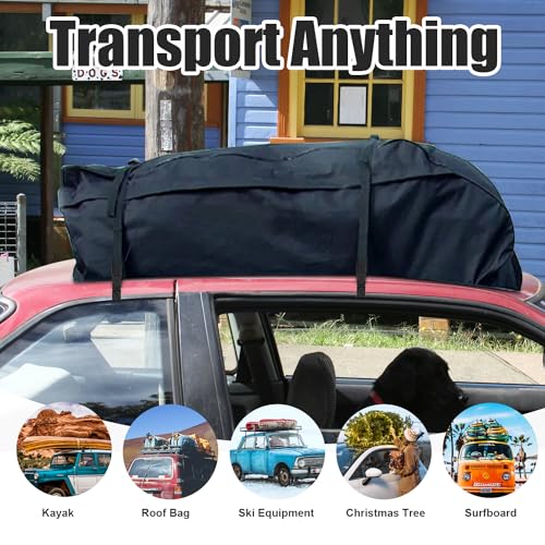 SAVITA 6pcs Rooftop Cargo Tie Down Hook Straps, Car Roof Cargo Carrier Door Hooks Car Door Hook Straps, Attaches to Car Door Frame, Car Door Cargo Hooks for Most Cars, Strapping Any Car Roof Luggage - Image 4