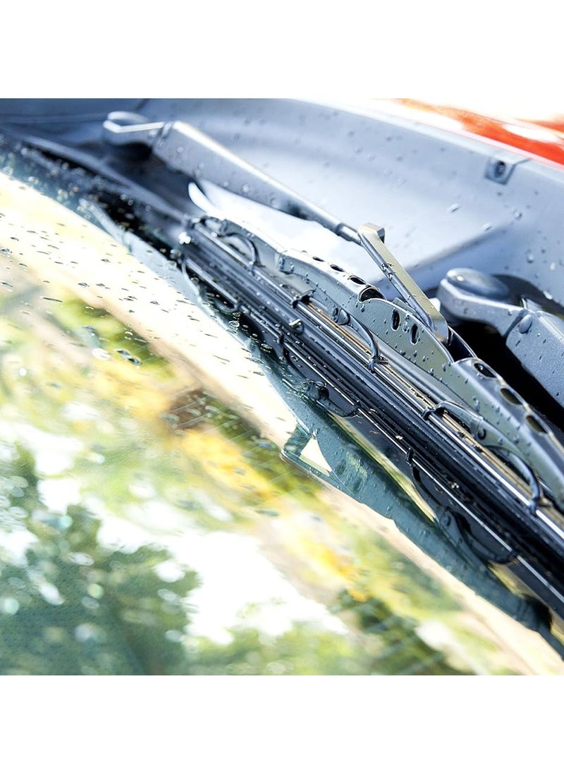 100Miles 100 MILES Car Wiper Blades Professional Grade 26" Universal Car Wiper Blades 2 Pcs Set  - Image 5