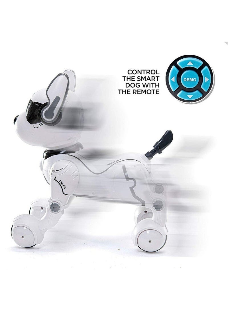 Arabest Remote Control Robot Dog Toy for Kids, Programmable & Interactive - Smart Puppy Robot Follows Voice Commands, RC Stunt Robo Dog - Walks, Talks, Dances - For Girls & Boys Ages 3 Years And Up - Image 4