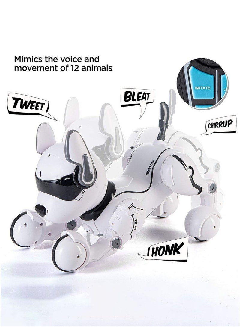 Arabest Remote Control Robot Dog Toy for Kids, Programmable & Interactive - Smart Puppy Robot Follows Voice Commands, RC Stunt Robo Dog - Walks, Talks, Dances - For Girls & Boys Ages 3 Years And Up - Image 2