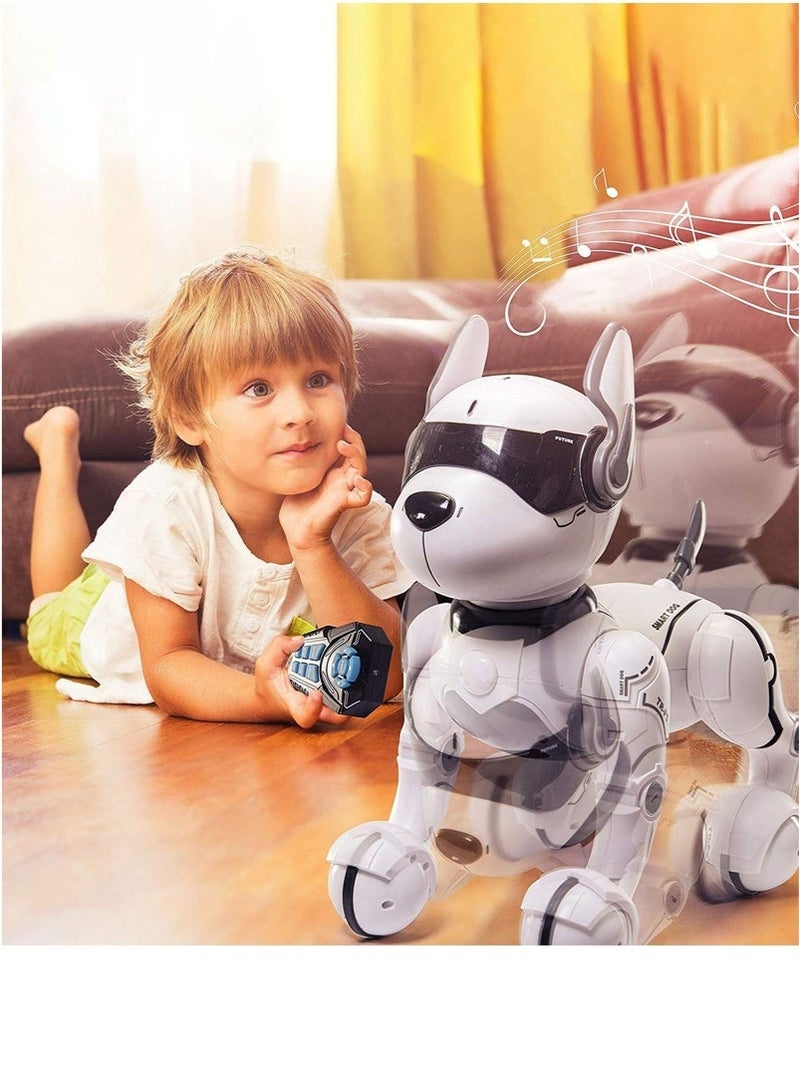 Arabest Remote Control Robot Dog Toy for Kids, Programmable & Interactive - Smart Puppy Robot Follows Voice Commands, RC Stunt Robo Dog - Walks, Talks, Dances - For Girls & Boys Ages 3 Years And Up - Image 5