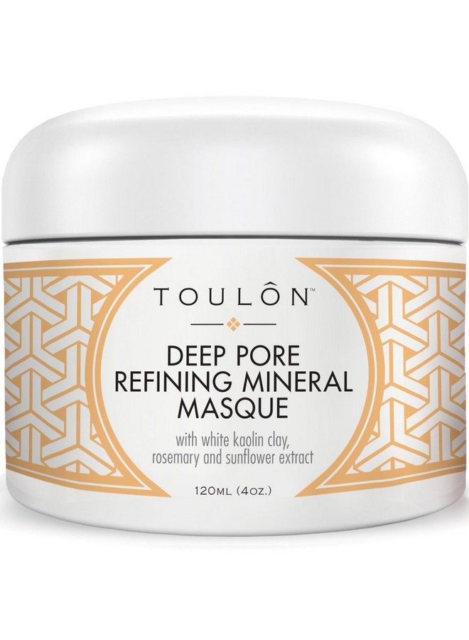 TOULON Kaolin Clay Mask For Face With White Kaolin Mineral Clay. Soft Pure Healing Mask With Minerals To Reduce Wrinkles And Blackheads & Detox Skin Improve Complexion For Women Or Men - Image 1