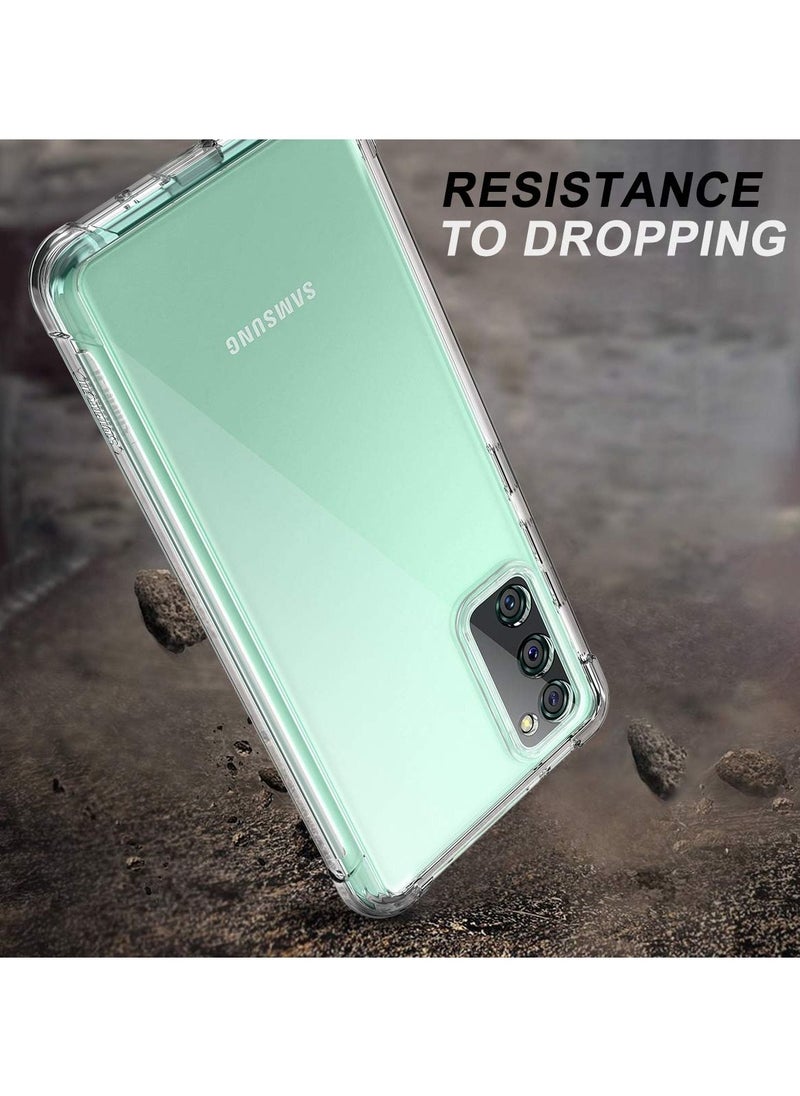Anti-Shock Back Cover For Samsung Galaxy S20 Fe (Fan Edition) - Clear