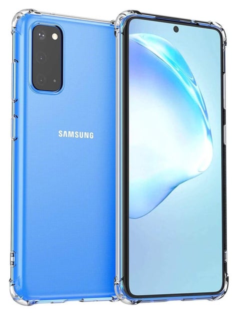 Anti-Shock Back Cover For Samsung Galaxy S20 Fe (Fan Edition) - Clear