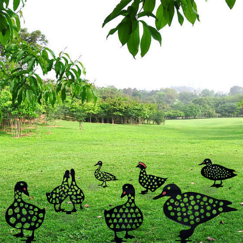 Acrylic Pastorale Duck Insert Card Chicken Yard Art Garden Imitation Animal Ornaments - Image 2