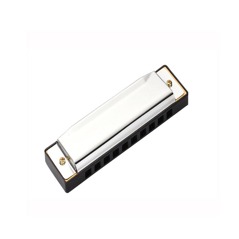 10 Holes Children Harmonica Stainless Steel Chromatics Harmonica Mouth Organ Harp - Image 2