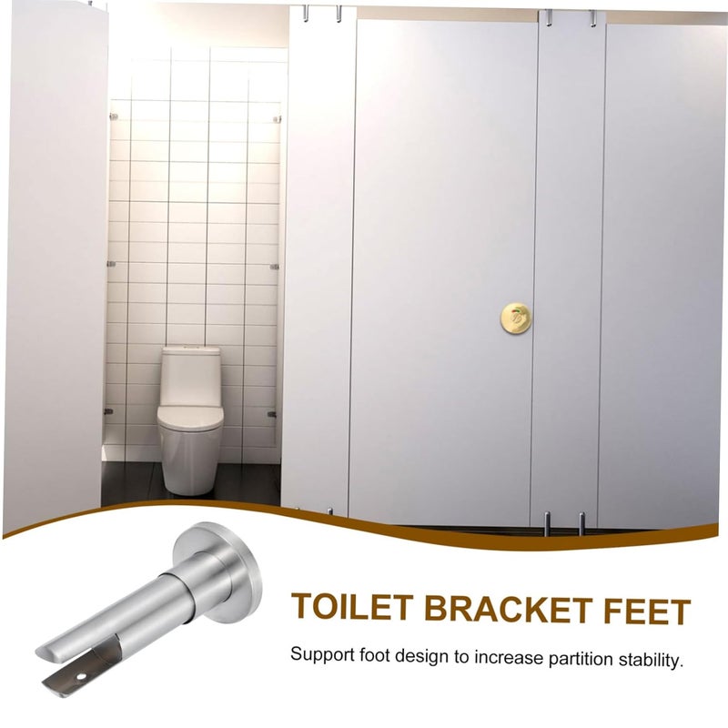 Generic Heavy Duty Bracket Support for Public Toilets High Load Capacity Versatile Compatibility Hardware for Restroom Installations - Image 3