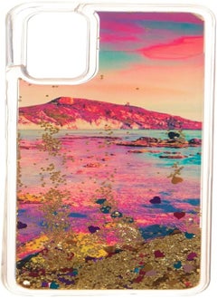 Generic Beach Printed TPU Back Cover For Oppo A52 - Multi Color 