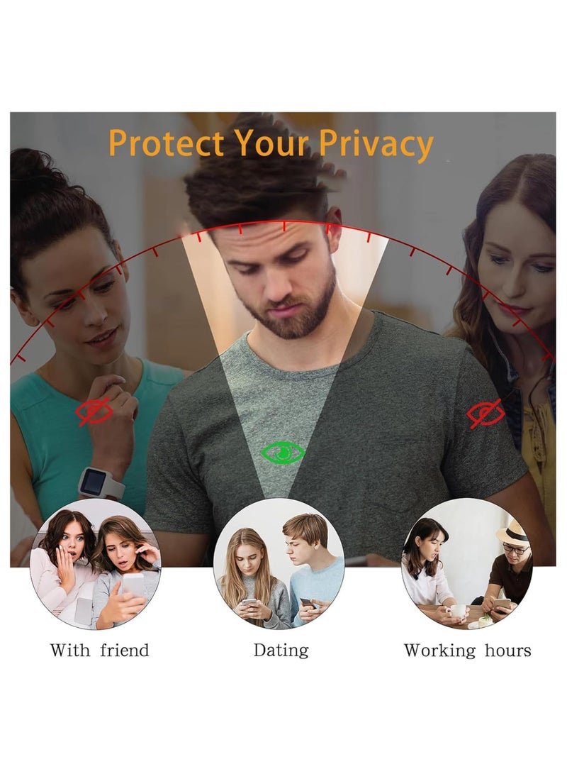 Apple iPhone 17 Privacy Invisible Shield Tempered Glass Full Glue Screen Protector |Premium Edge to Edge Anti Spy Privacy Tempered Glass with Easy Installation Kit - Privacy Glass - Image 5