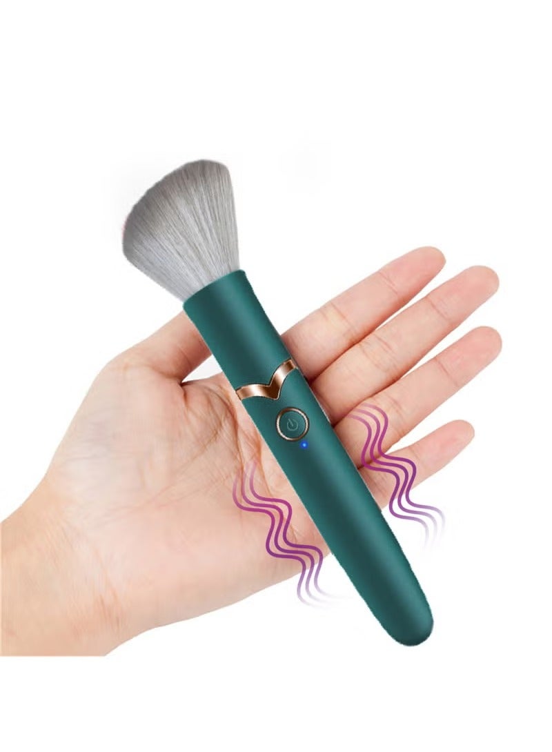 Generic Electric Brush Accessories Portable Quiet and Comfortable,Electric Face Makeup Brushes, Hand-held Brush with 10 Adjustable Gears Vibration  - Image 5