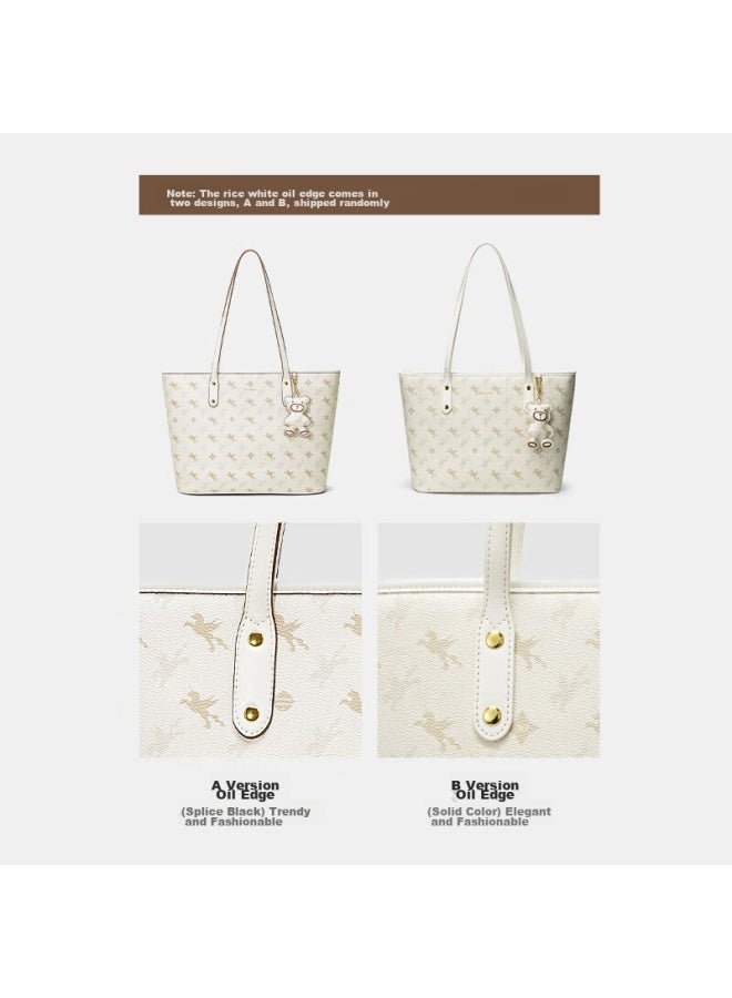 NuCelle Nu Niuzhilan Original Pegasus Tote Bag, Large Capacity Women's Handbag New High-end Feel, Shoulder Bag For College Students, Commuting, Ladies' Bag, 14-inch Laptop Messenger Bag, Birthday Gift For Girlfriend, Best Friend, Or Mother - Image 2